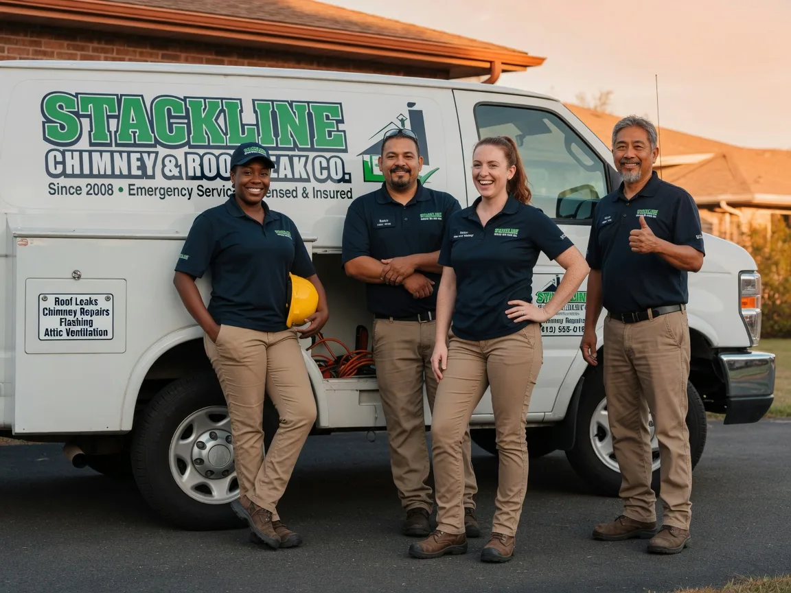 Chimney flashing repair company in Winsted, MN